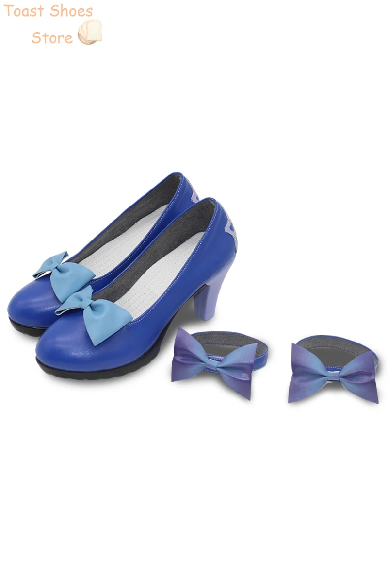 March 7th Cosplay Shoes Game Honkai Star Rail Cosplay Props Halloween Carnival Boots PU Shoes Costume Prop