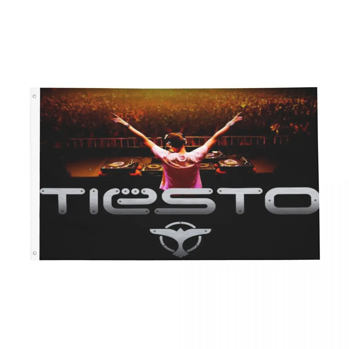 

Tiesto Flag Decor 3x5FT Vintage With Metal Grommets Fade Resistant Flowy