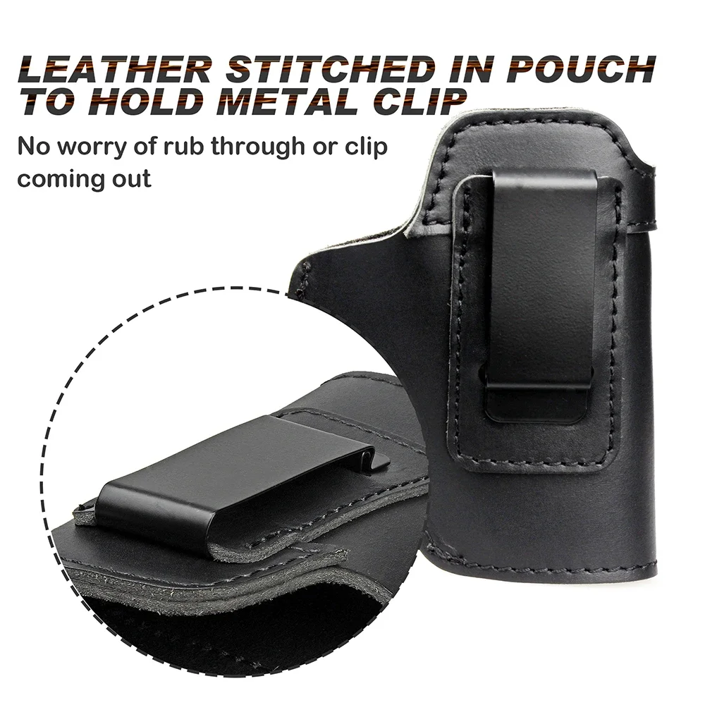 Universal IWB OWB Gun Holster for Taurus G2C Sig P226 SP2022 Glock 17 19 21 23 26 Beretta 92 Concealed Hunting Holster