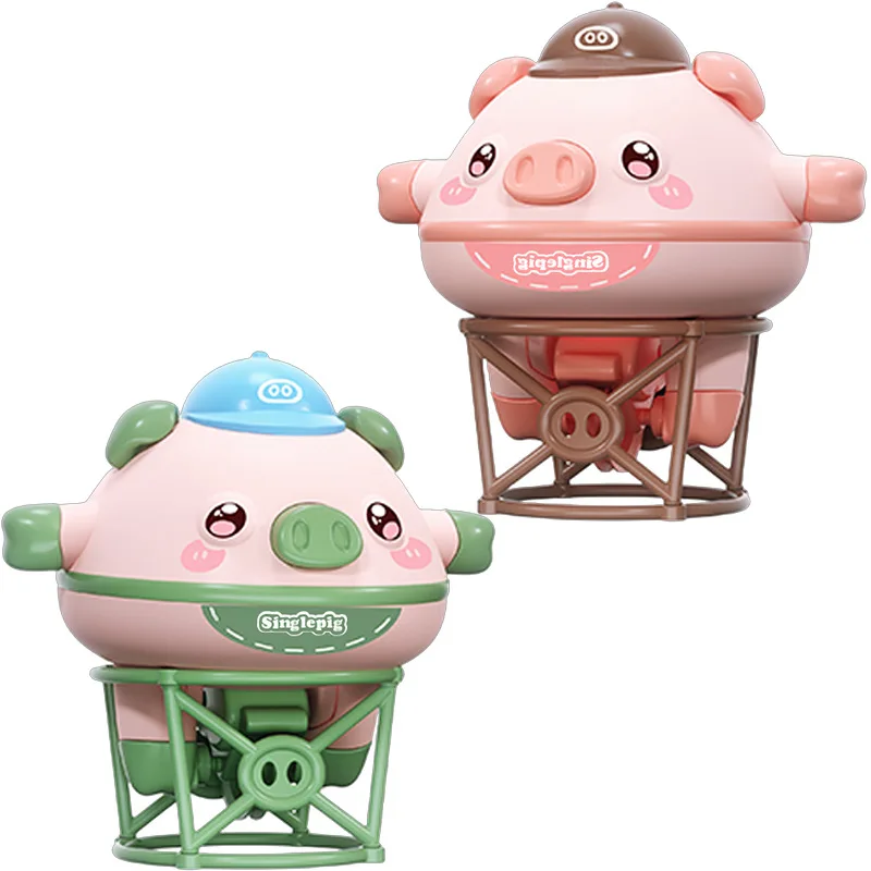 

Kids Electric Balance Pig Tumbler Unicycle Toys Black Technology Suspension Walking Wire Electric Tumbler Puzzle Toy Funny Gifts