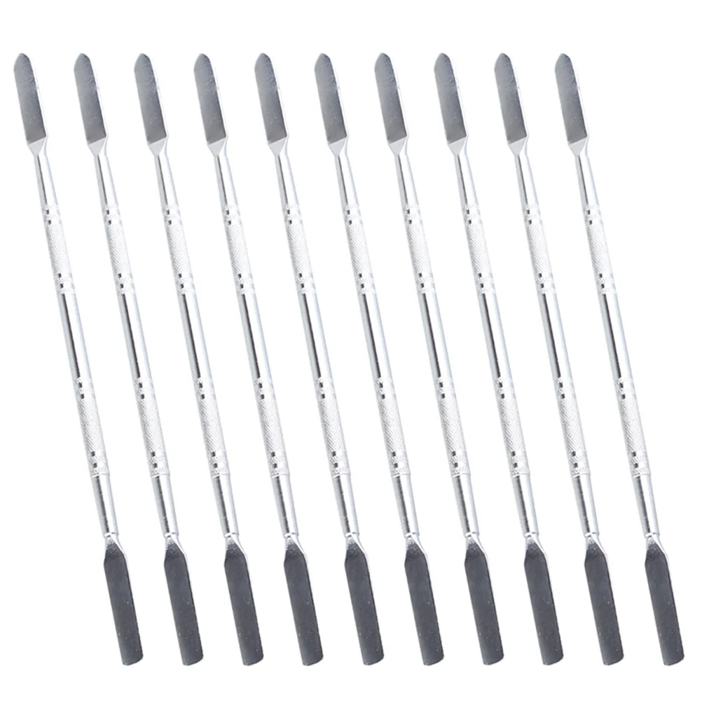 

10 Pcs Repairing Stick for Phone Laptop Computer Opening Pry Tool Spudger Stainless Steel