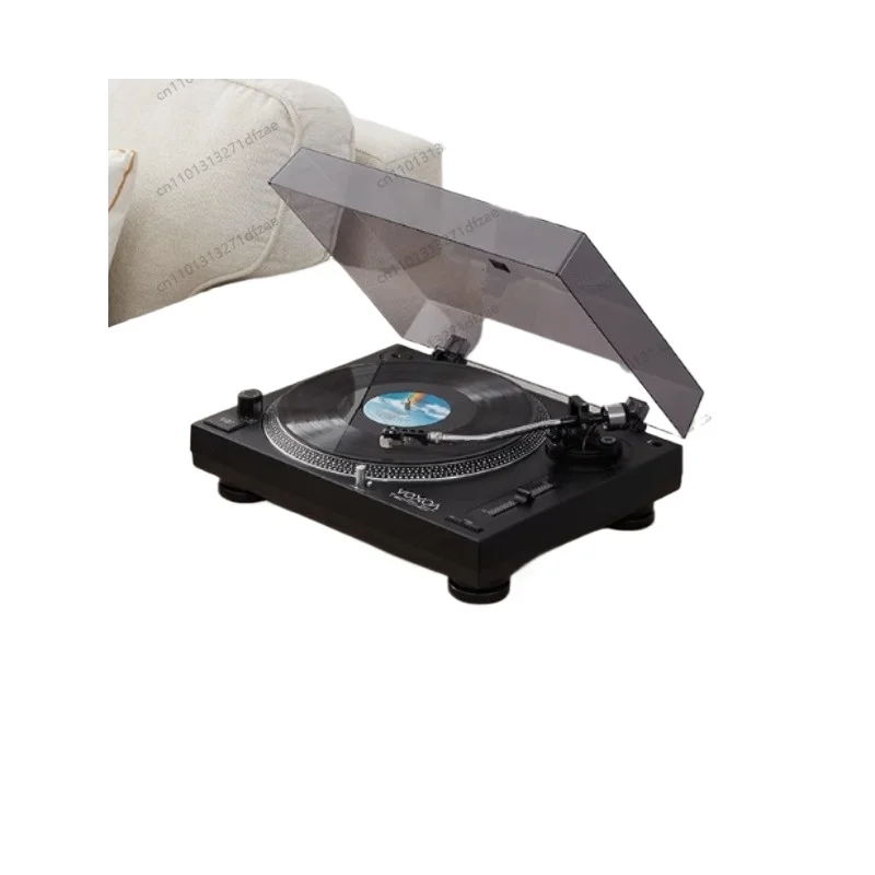 

Vinyl Record Player T40 Retro Phonograph Belt Type LP Turntable Player Black Record Player