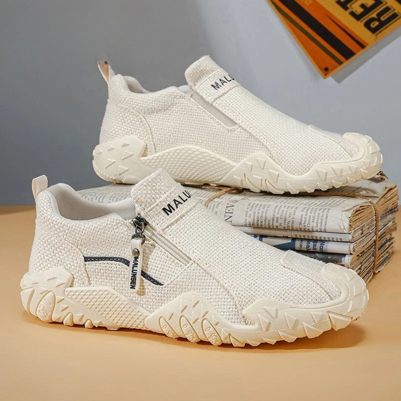 

New Luxury Weight Lifting Sneakers Breathable Gym Training Shoe Zipper Man Squat Hard Pull Shoes Hard-Wearing Sports Shoes