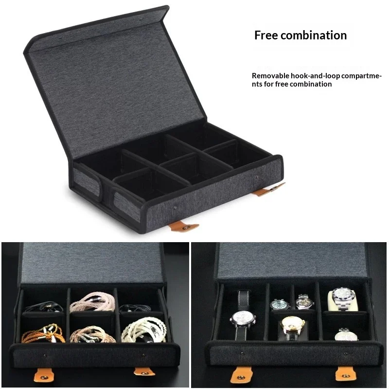Headphone Case Digital Storage Organizer Box in-ear Headphones Data Cable Power Bank Portable Handbag Gifts