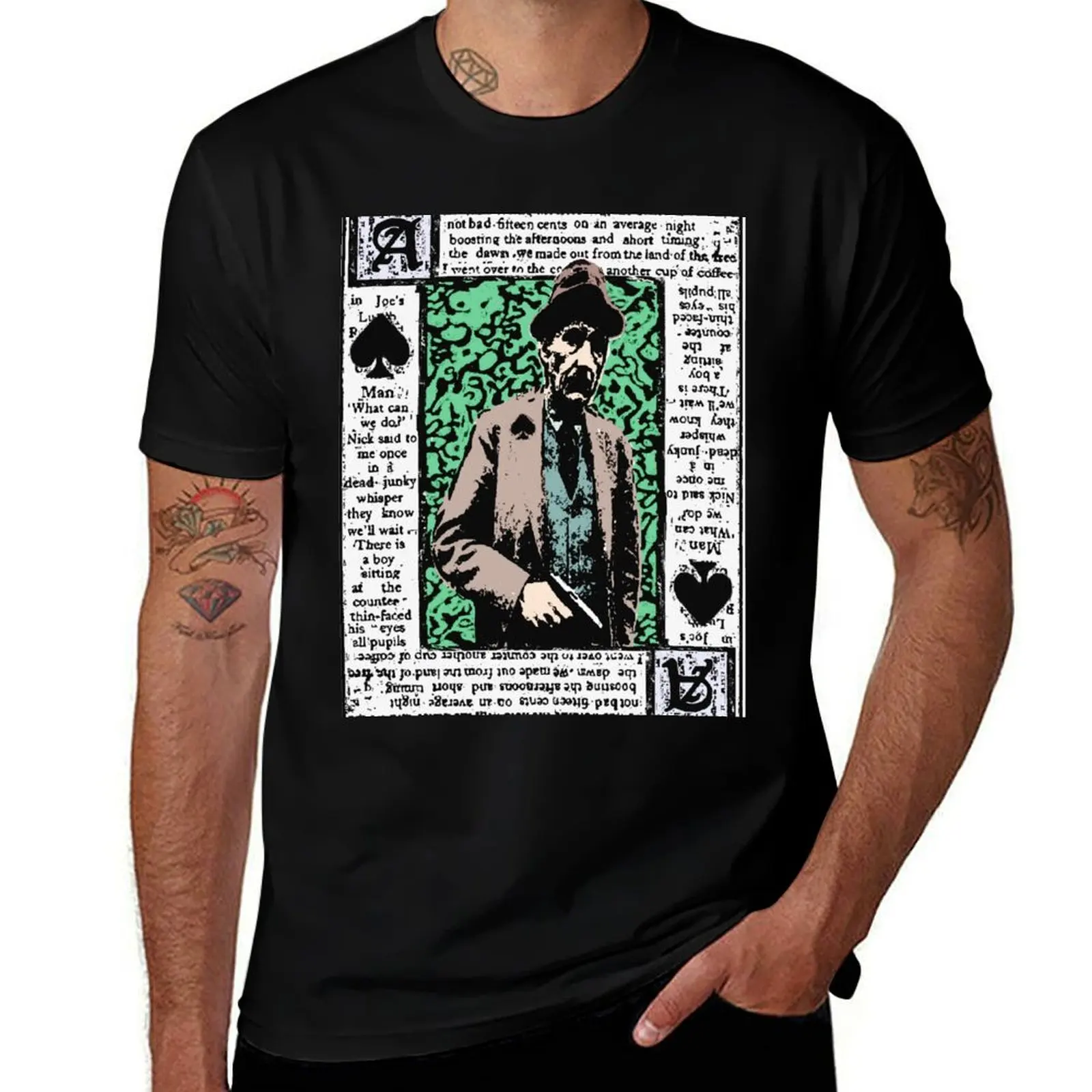 William.S.Burroughs. T-Shirt Plus Size Street Style Tee T-Shirt