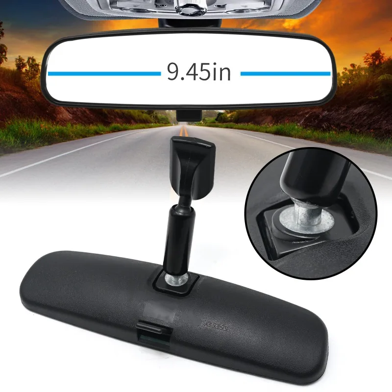Inside Reflective Glass Interior Rear View Mirror 76400‑SDA‑A03 Fit for Accord Civic CR‑Z Interior Rear View Mirror