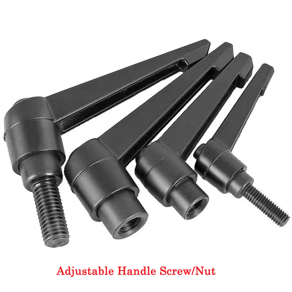 1Pcs M4 M5 M6 M8 M10 M12 Clamping Handle Screws Bolt Clamping Lever Machinery Adjustable Handle Locking Female/Male Thread Knob