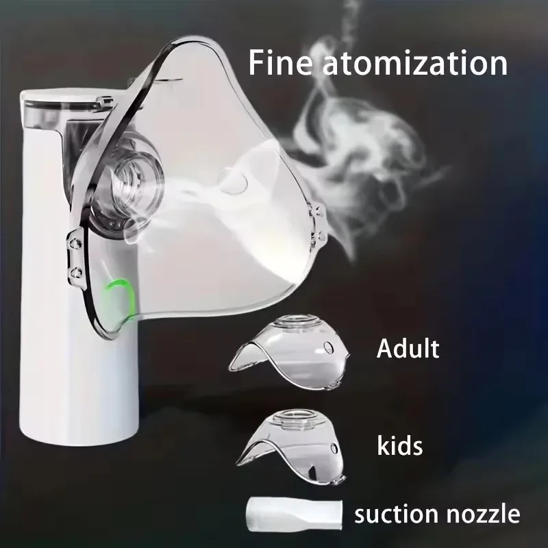 Major Medical Silent Mesh Nebulizer Handheld Asthma Inhaler Atomizer Auto-Clean Nebulizador Mini Portable For Kids Adult