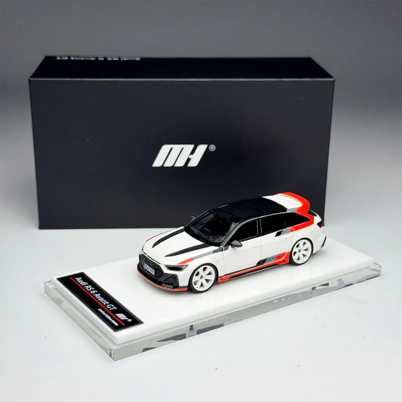 In Stock 1:64 RS GT Resin Car Model Die-Cast Static Car Model Creative Decoration Item Holiday Gift