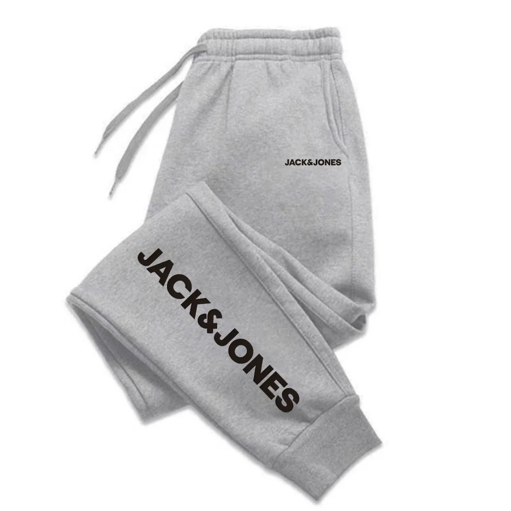 Herren-Trainingshose, Jogginghose, Sweatpants, Frühling, Herbst, Fleece-Hose, Herrenbekleidung, Fitness, Sport, Damen, lockere Winterhose – Detail 5