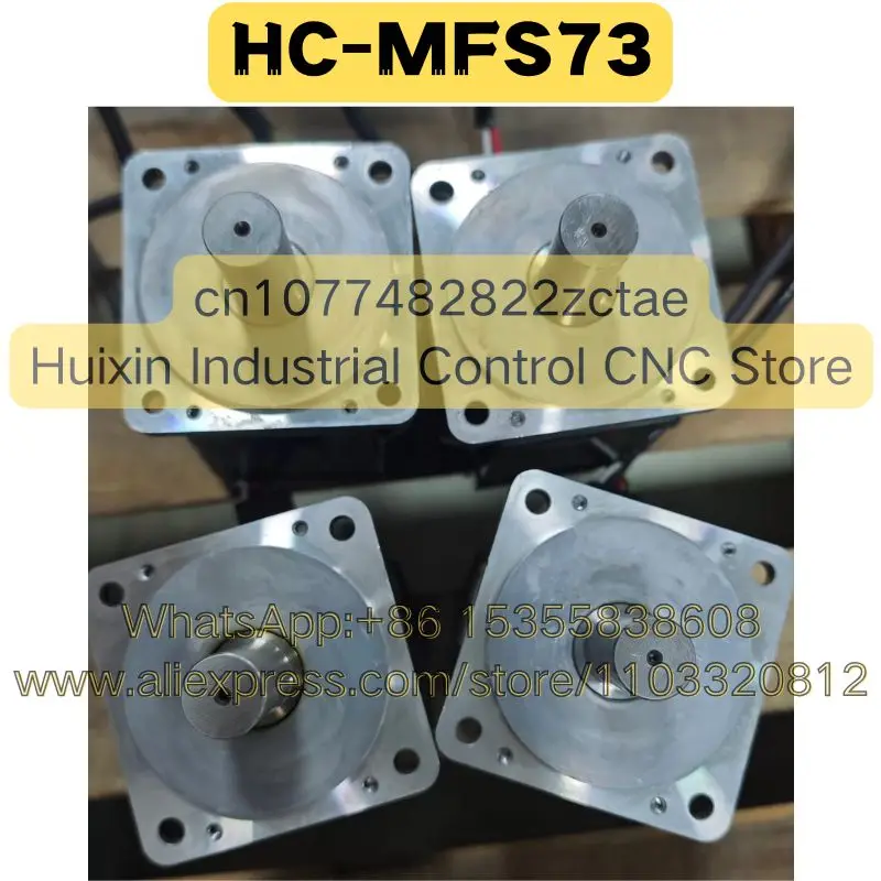 Second-hand Servo Motor HC-MFS73 HC MFS73 Normal Function Tested OK