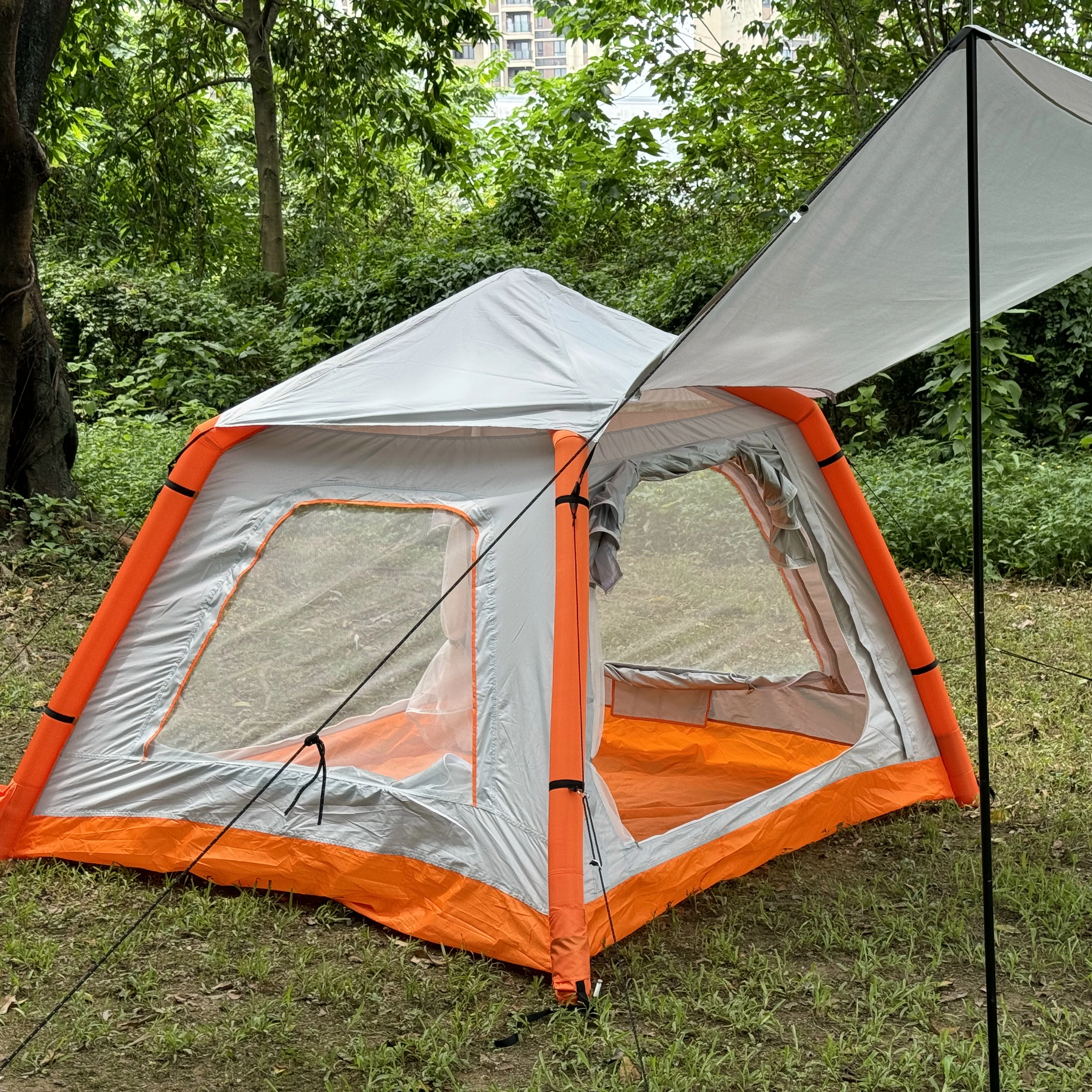 

Portable Fishing Shelter Outdoor Picnic Camping Canopy Sunshade Beach Inflatable Camping Tent