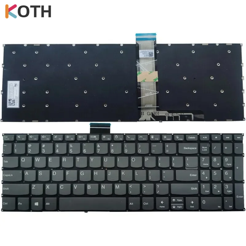 

Новинка для Lenovo Ideapad 3-15ITL6 3-15ADA6 3-15ALC6, английская американская клавиатура для ноутбука