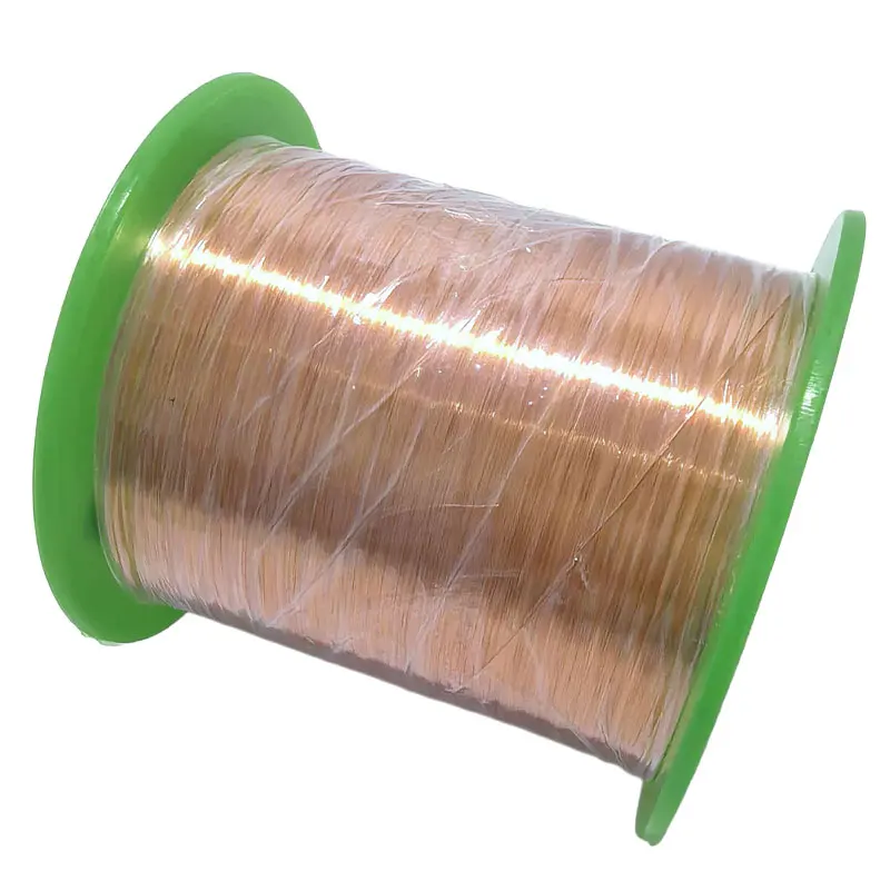 500G QA-1/155 CCA Direct-Welded Copper-clad Aluminum Enameled Wire Polyurethane Enamelled Wire 0.15-1.1mm Enamelled CCA Wire