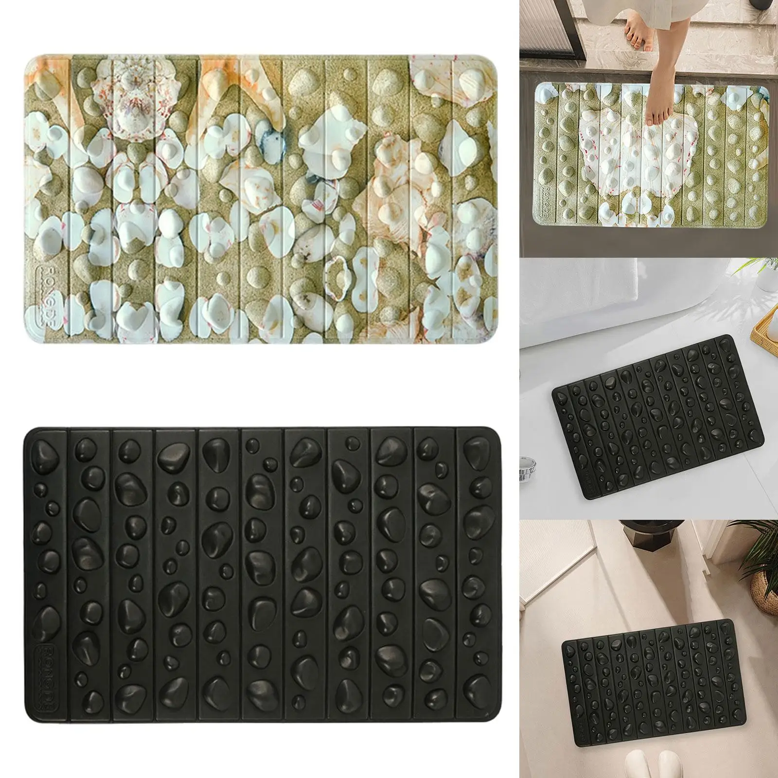 

Массажный коврик для ног, портативный тротуар, легкий коврик для акупрессуры, точечный коврик для ног, коврик для йоги, гостиной, путешествий, офиса, дома