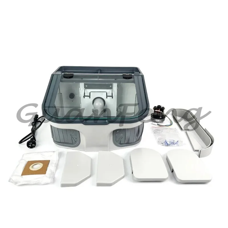 Dust cabinet built-in vacuum cleaner JT-69 desktop dental laboratory sandblasting equipment