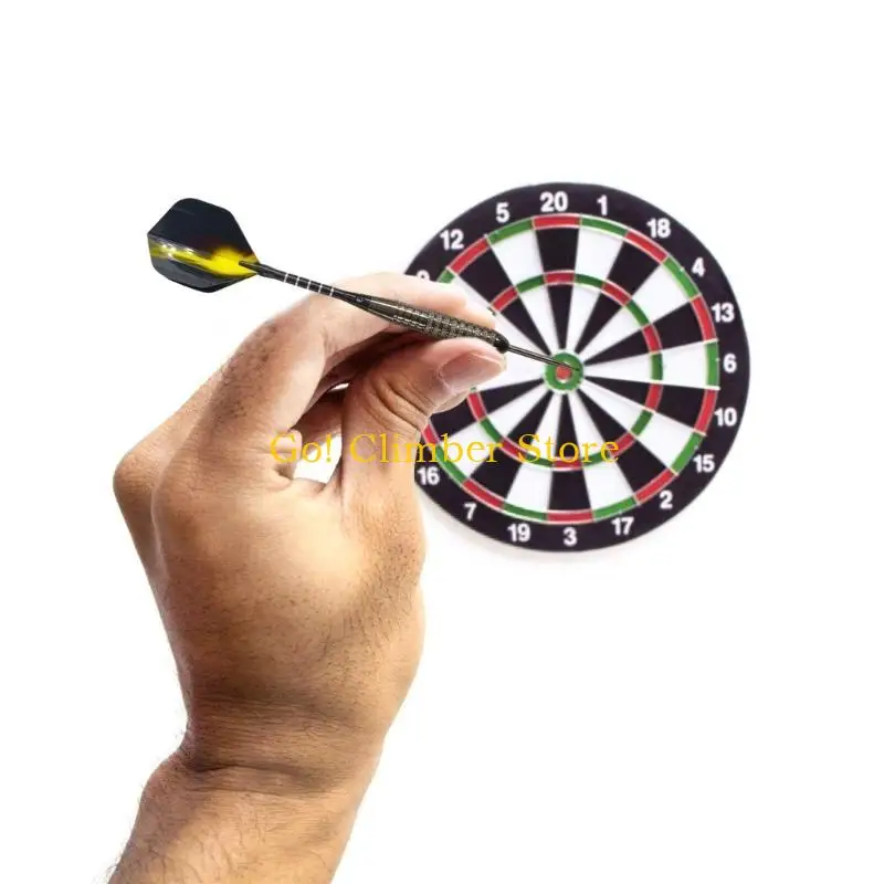 Q84C Professional Dart Game Supply Steel Tip Dart Metal Shafts with 3 Flights and Dart Case for Electronic Dart Board