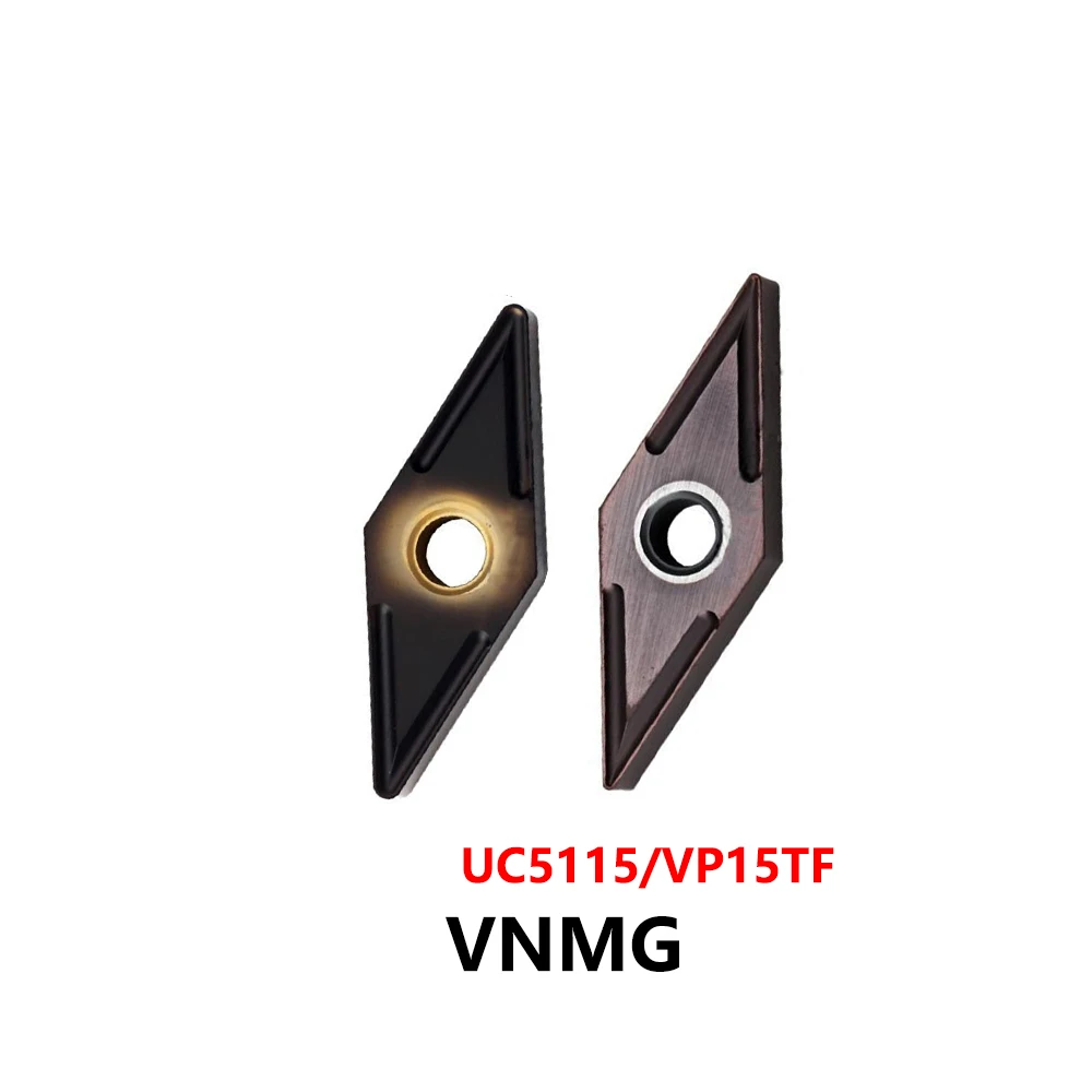 Original VNMG160404 VNMG160408 VNMG160412 VP15TF UC5115 CNC Lathe Cutter Machine VNMG1604 VNMG 160404 160408 Carbide Inserts