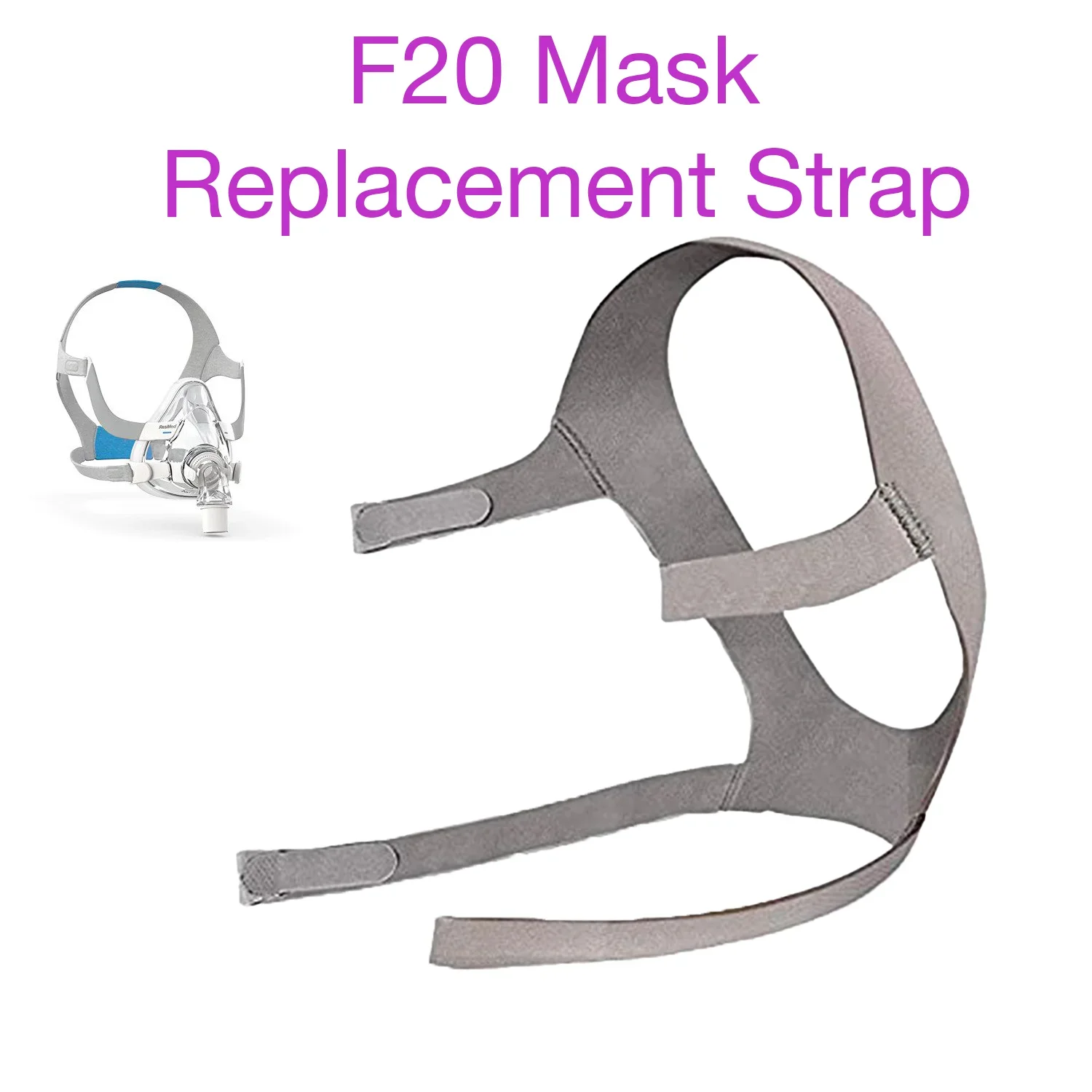 

1PCS Replacement Strap Headgear For F10 Or F20 Cpap Mask Elastic Band For Sewing Elastic Band Sewing Mask Cord