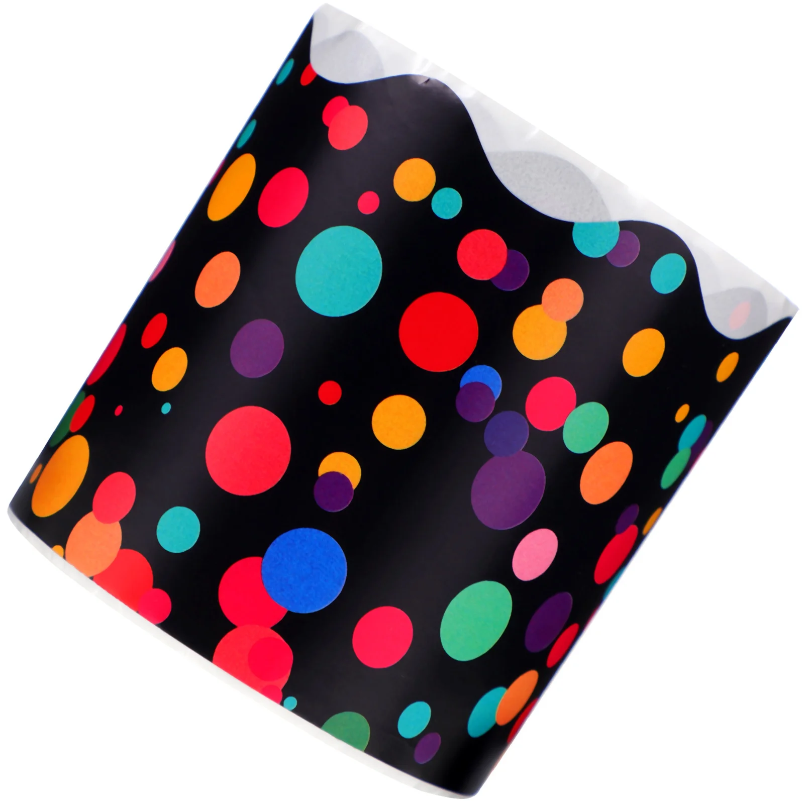 

1 Roll Bulletin Board Border Trim Decorative Self-Adhesive Sticker for Classroom Blackboard Whiteboard Door Window Decor