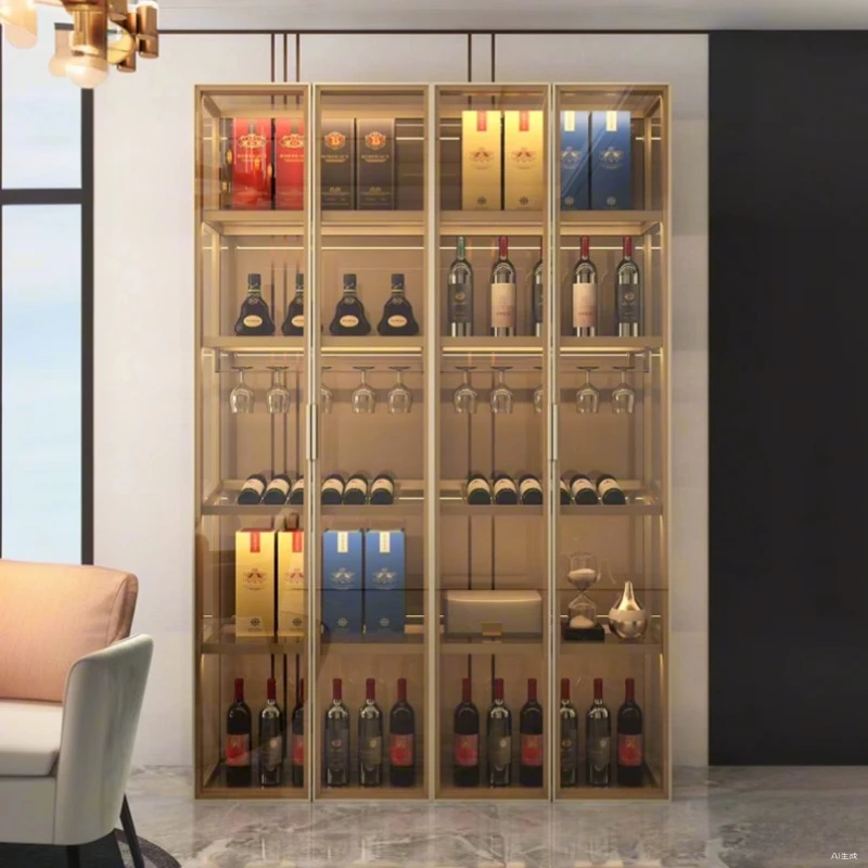 &Furniture For Wine Rack Storage Locker Outdoor Bar Unit For Home Cocktail Bar Station Corner Glass Cabinet On The Wall Cabinets