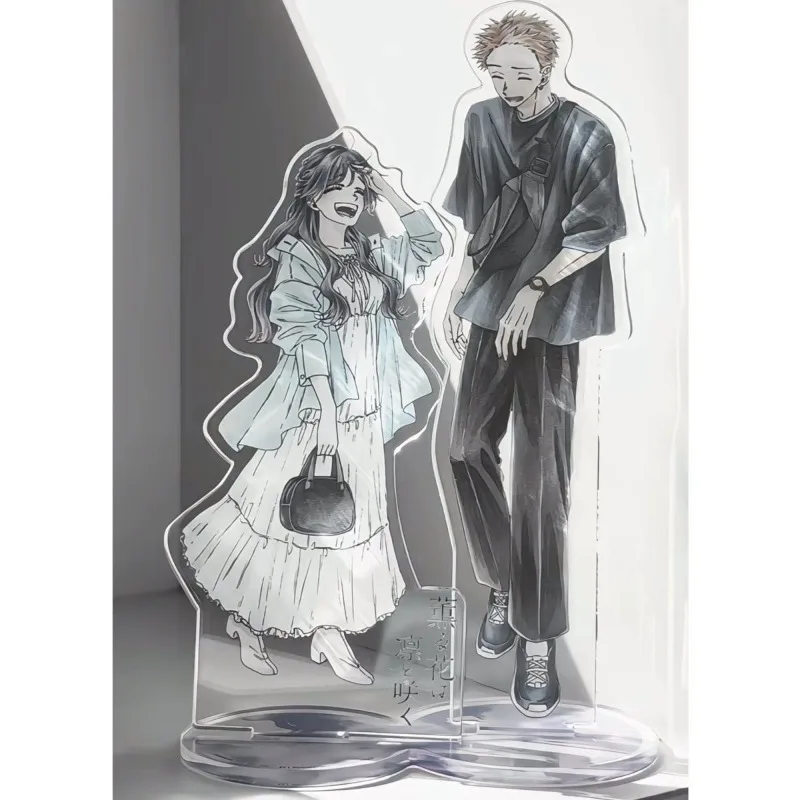 Les fleurs parfumées avec figurines de dignité, support en acrylique, ornement de personnage, Collection Anime, jouets, cadeaux, décoration de bureau