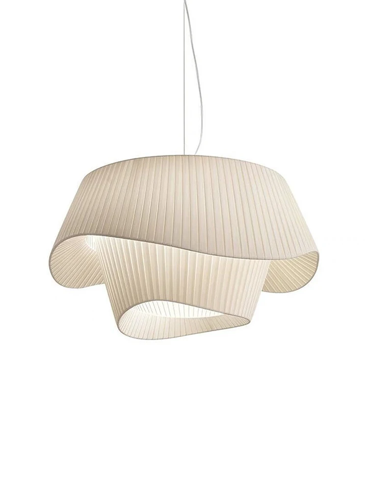 tecido conduziu a luz pingente para o quarto decoracao de casa lampada nordic designer suspensao iluminacao decoracao lustre luminaria 01