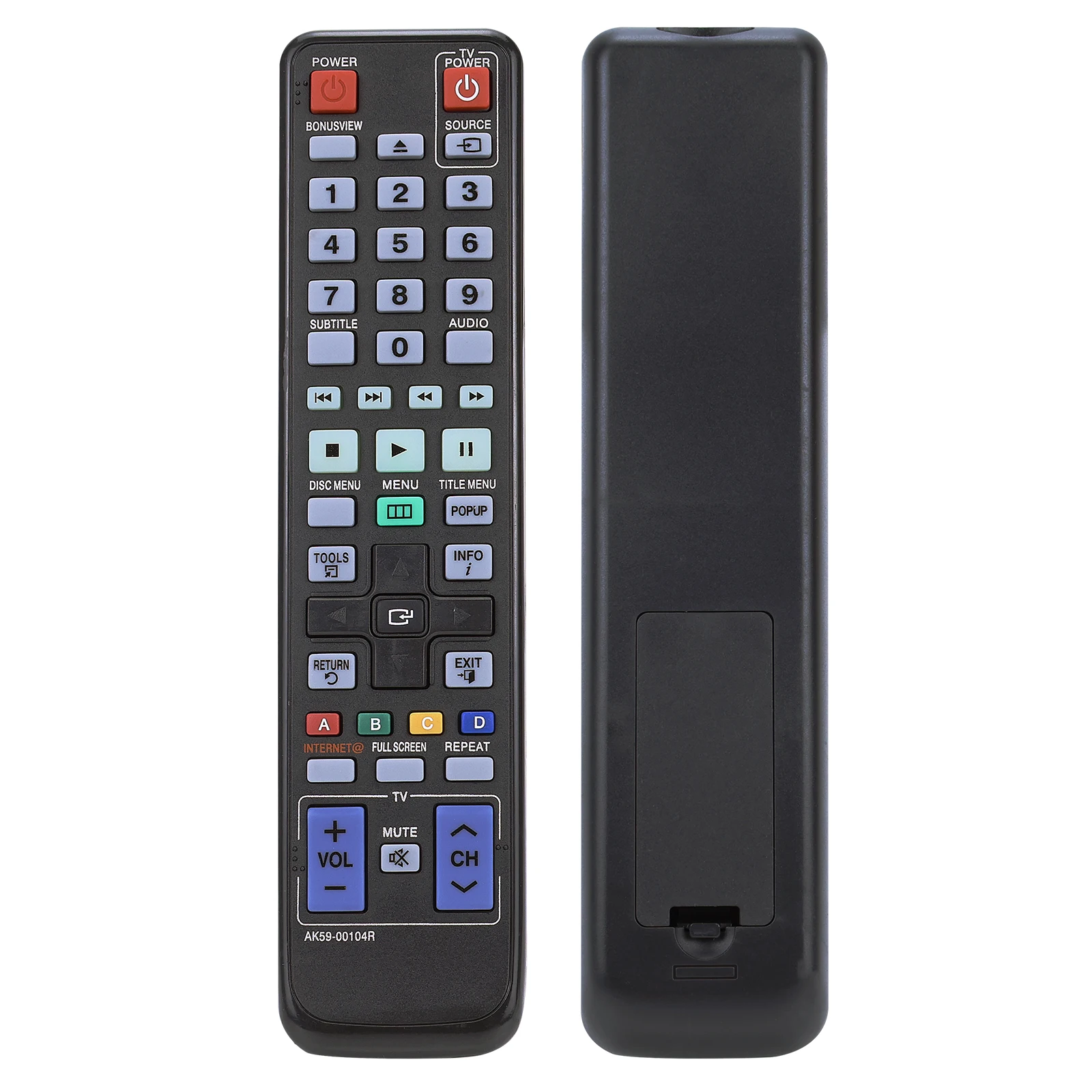 New Remote Control AK59-00104R for Samsung BD-C5300 BD-D5490 BD-C5500C BD-D5700 BD-C6500 BD-C5900 BD-C6900 BD-C6800/XAA BD-C6600