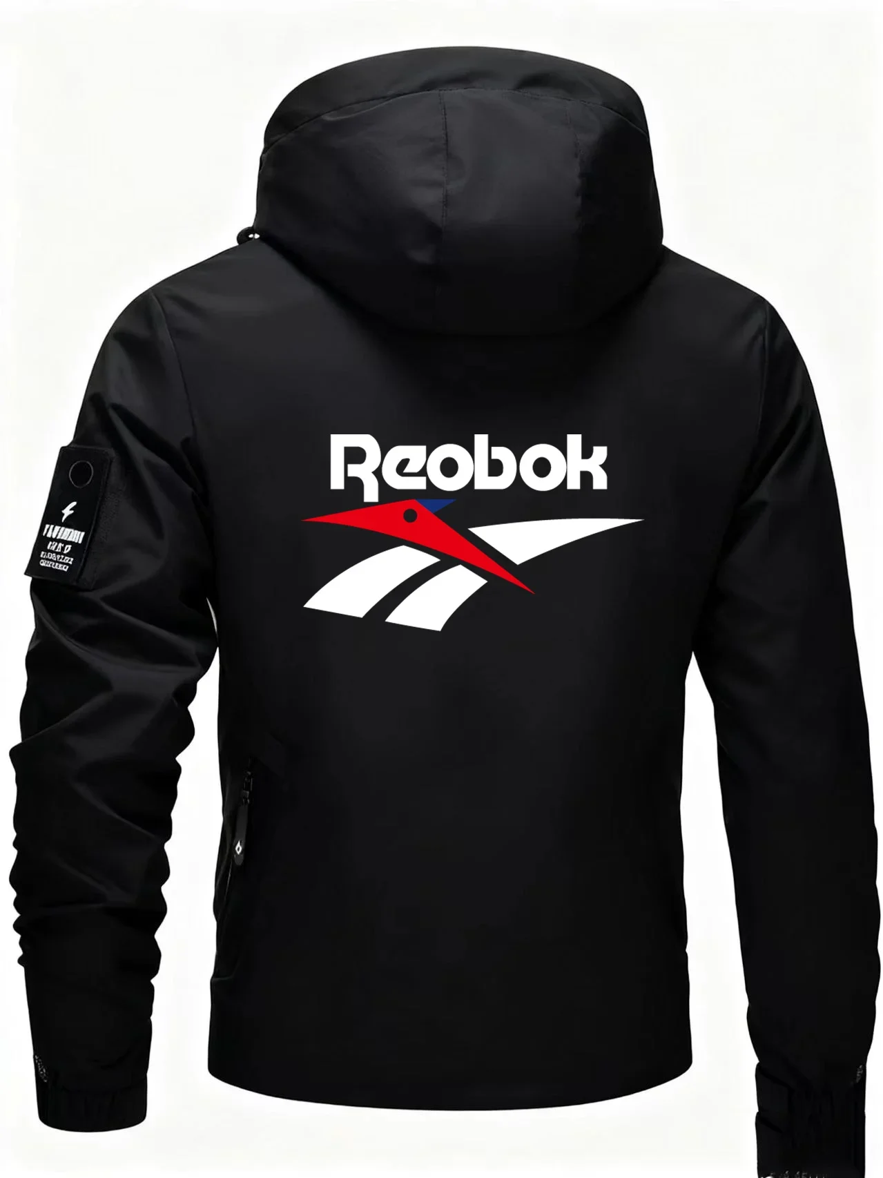 New Men's Premium Hooded Zip-Up Jacket – Windproof Casual Baseball Coat, Stylish Outdoor Look for Spring and Autumn
