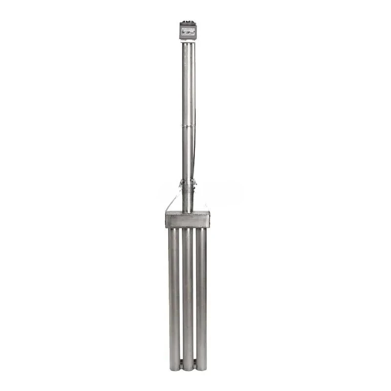 Side Deep Groove Electric Immersion Heater for Plating Tanks