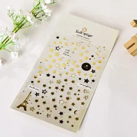 Korean Import Original Suatelier Hollow Star Tower Diary Sticker DIY Scrapbook Decor Stationery Stickers School Office Supply 6
