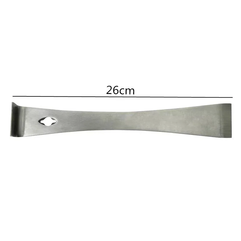 Beekeeping Tools: Flat Scraper and Sand-polished Stainless Steel Scraper for Beekeepers