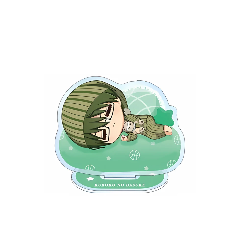 Kuroko's Basketball Acrylic Stand Keychain Q Version Cute Kuroko Tetsuya Kagami Taiga Aomine Daiki Desktop Decor