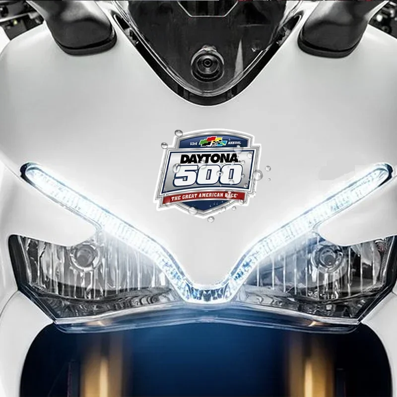 1PC 데이토나 500 스티커 - 노트북, 자동차, 휴대폰 케이스용 탈부착 가능한 자가 접착 데칼 |   레이싱 기프트, 생생한 프린트