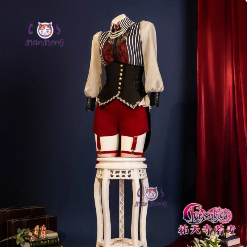 

Yūtenji Amoris BanG Dream! Ave Mujica cosplay costume coat shirt mask necklace socks set Halloween fashion woman uniform