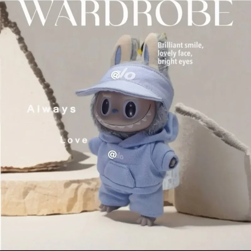 

Только одежда] 1 ~ 2 ~ 3 поколения слепых коробок, одежда Labubu, плюшевая виниловая кукла для лица, кулон, модный свитер Labubu, одежда