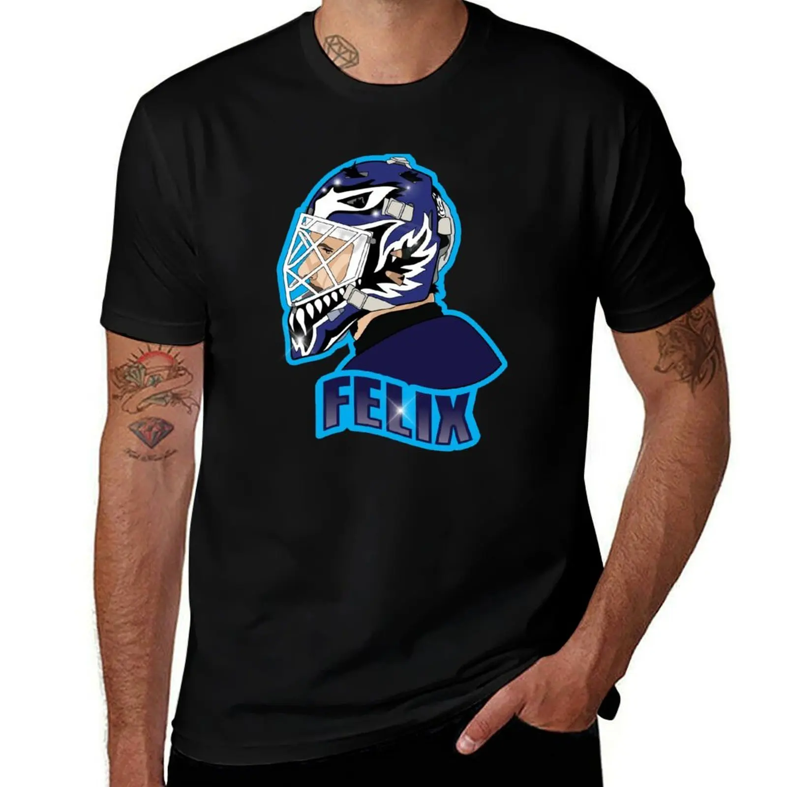 Toronto Hockey - Felix Potvin T-Shirt Soft Cotton Print T-Shirt