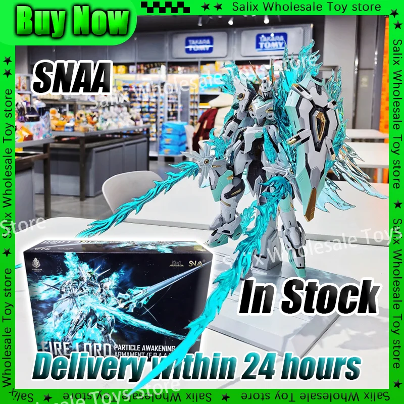 In Stock SNAA MG 1/100 Fire Lord YR-04-FIRELORD Assembly Model Kit Collection Action Figure Plastic Model Toy Gift Customized