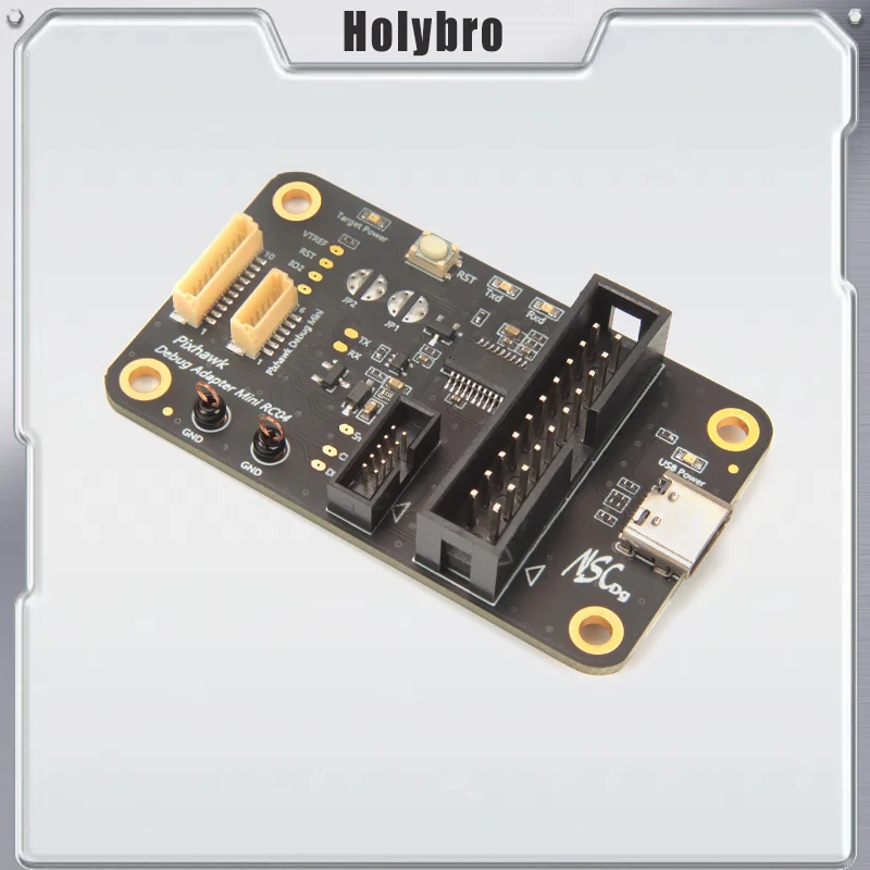 Holybro Pixhawk Debug-Adapter, anwendbar für Pixhawk 5X Pixhawk 4 Mini Durandal Pix 32 V5 Flight Controller FPV-Teile
