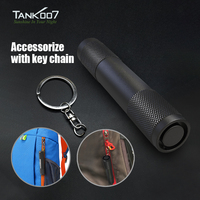 TANK007 TK701A Portable ultra-small keychain flashlight tail switch button long battery life high brightness emergency avoidance