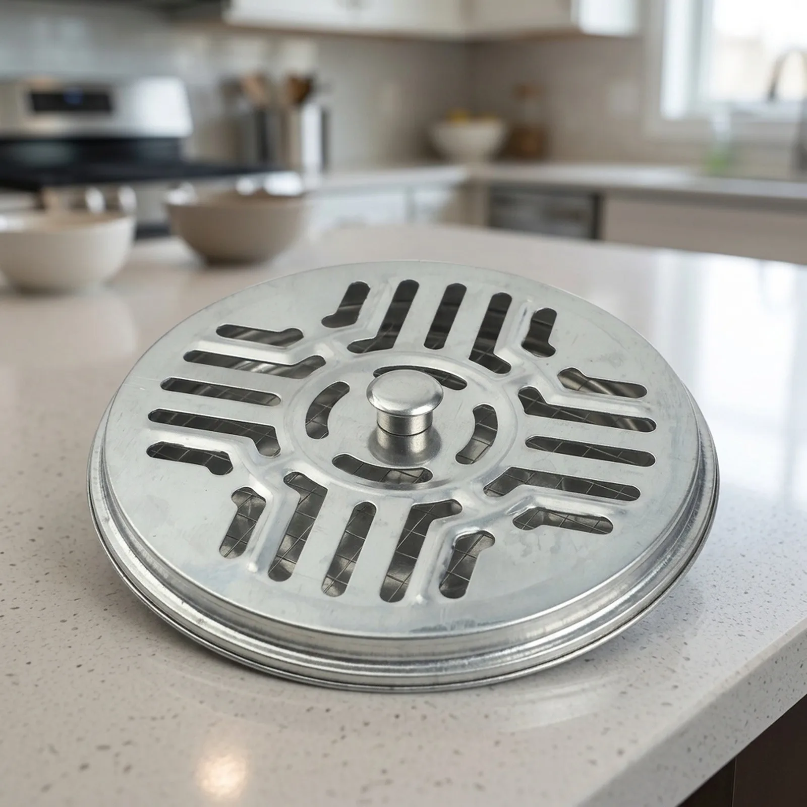Stainless Steel Deterrent Coil Frame with Heat Absorbing Lid and Symmetrical Vent Layout for Even Air Distribution