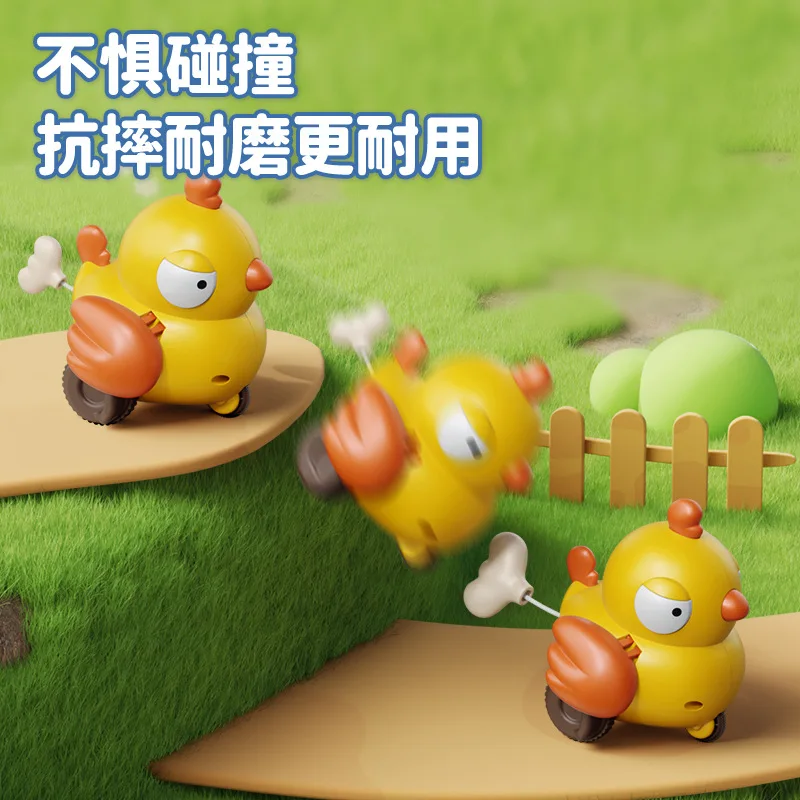 Creative Fun Pull String Bird Resistant Sliding Animal Wings Will Move Baby Learning Crawl Catch Grip Toy Puzzle Cognitive Toy