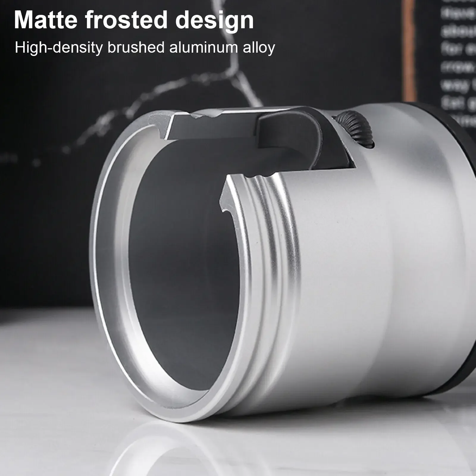 Coffee Handle Universal Aluminum Alloy Espresso Machine Puller Filler Stand Adjustable Height Coffee Tamper Stand Coffee Shop - view 2