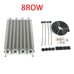 Oil Cooler Aluminum Transmission Oil Cooler 4Row 6Row 8Row Automatic Stacked Plate Oil Cooler Radiator