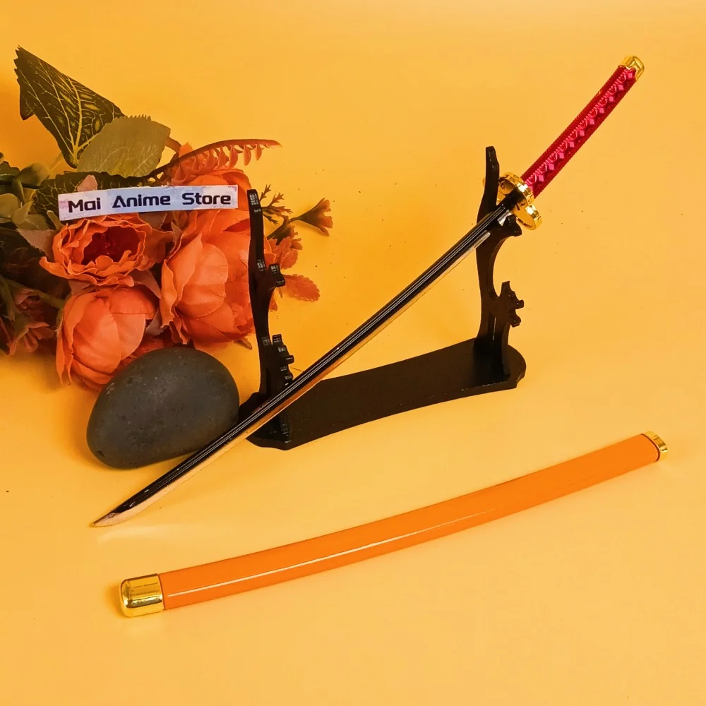 Couteau Ninja en acier Roronoa Zoro Katana, 10 pouces, sabre de samouraï Original en métal, épée Zoro, taille réelle, jouet Katana japonais, cadeau
