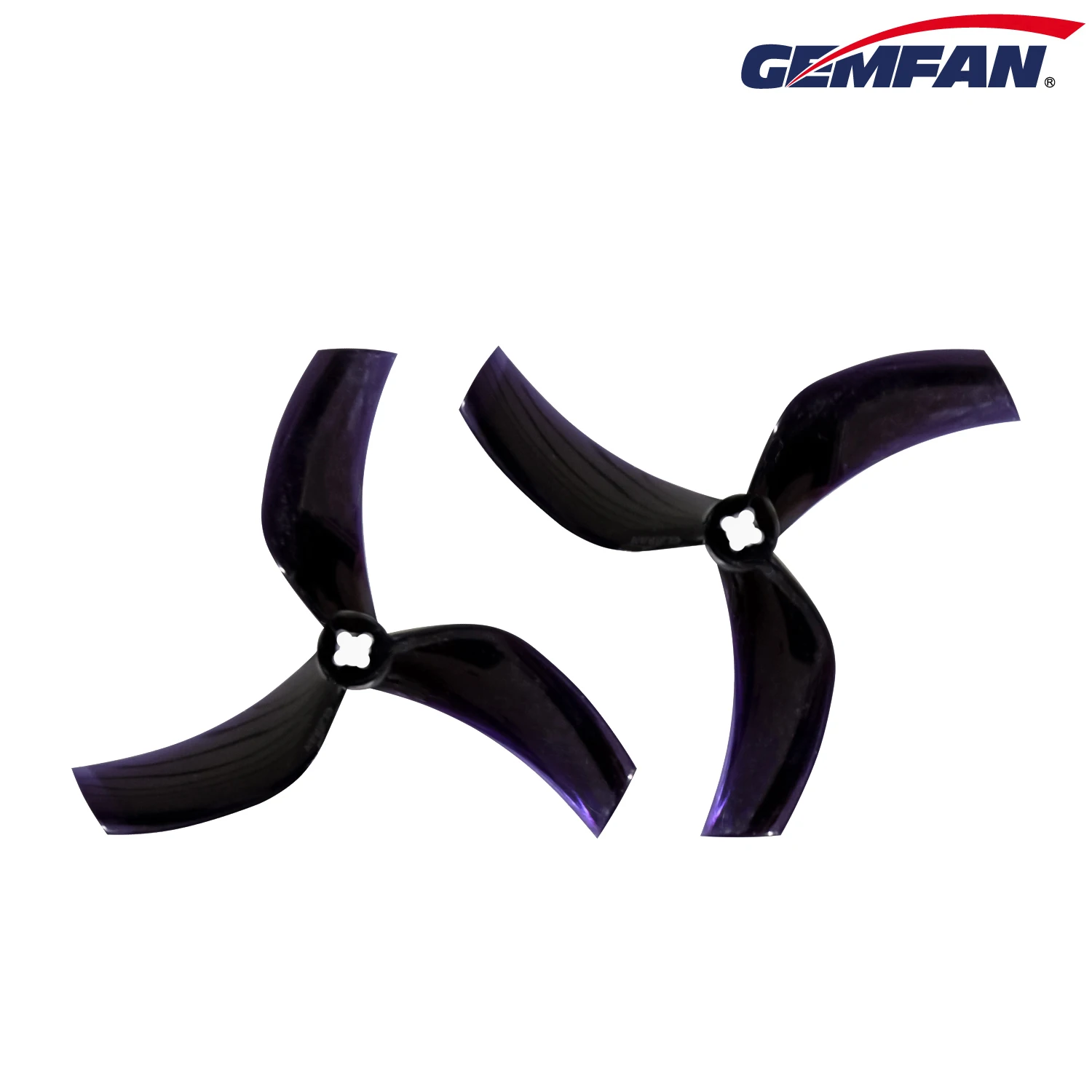 2Pairs Gemfan D90 Ducted 90mm-3 3-Blade PC Propeller for FPV Racing Freestyle 3.5inch Cinewhoop Ducted Drones Replacement Parts