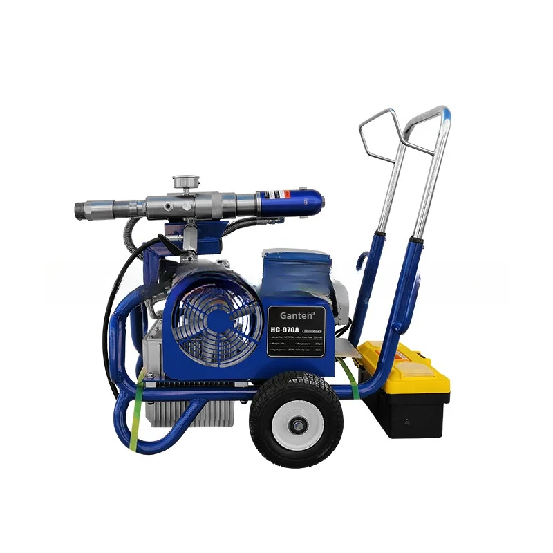 HC-970A Electric Gasoline Diesel Power High-pressure Airless Putty Spraying Machine Paint Coating Latex Paint Spraying Machine