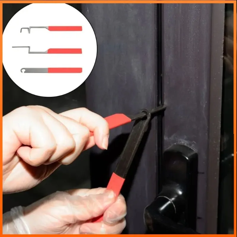 

Профессиональный компактный набор инструментов для вскрытия окон из нержавеющей стали, нескользящие ключи для отмычки замков, удобные для открывания дверей