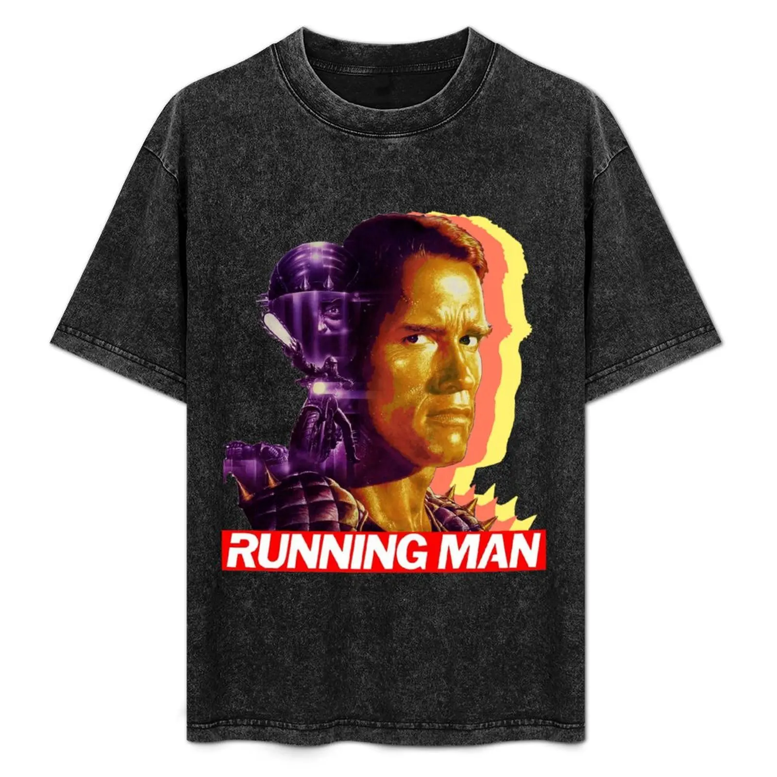 

The Running Man T-Shirt Creative Graphic Tee Shirt