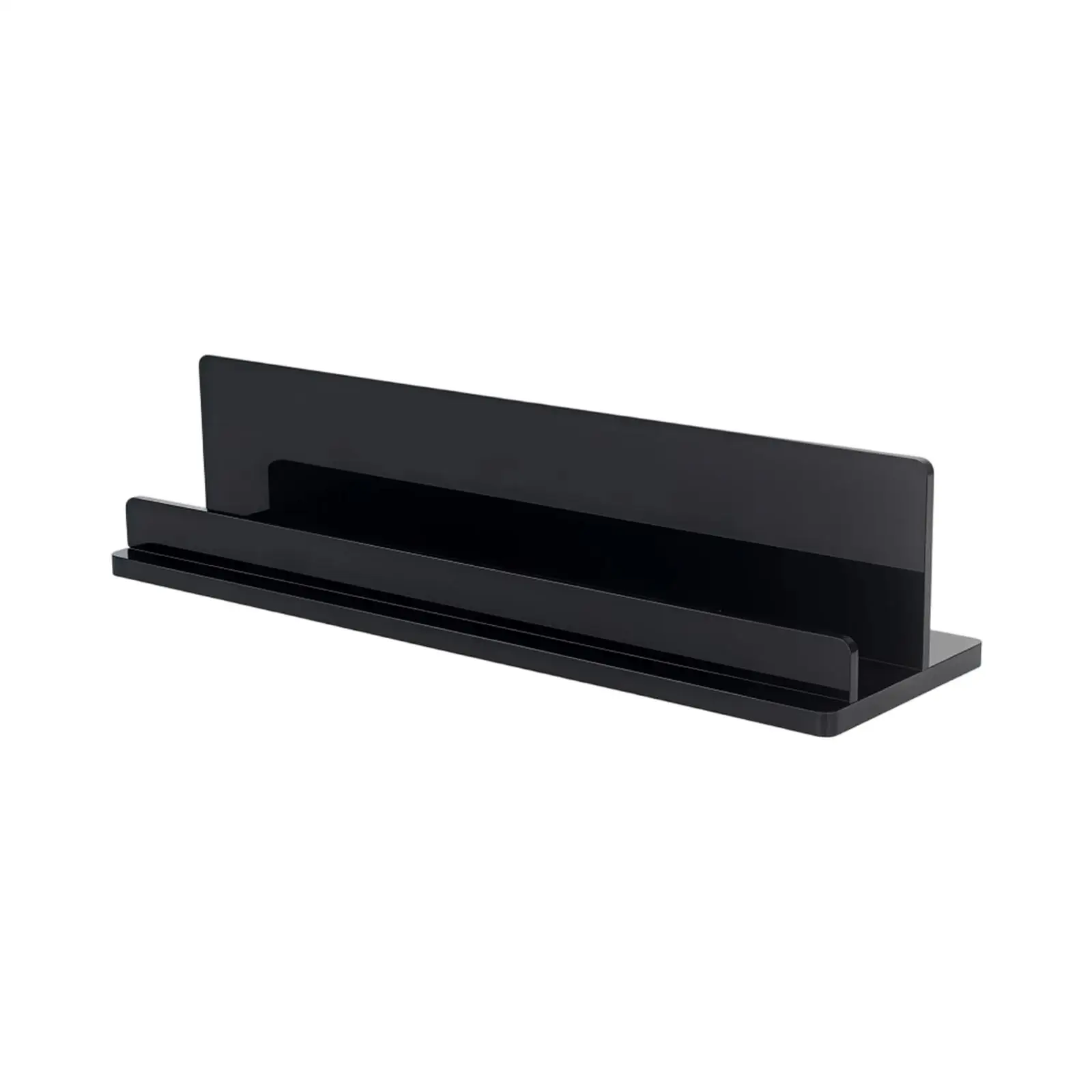 Desktop Vinyl Record Holder Acrylic Display Stand Magazine CD DVD Organizer Shelf for Living Room Office